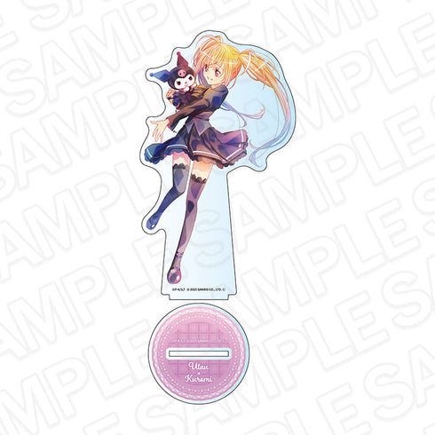『しゅごキャラ!×サンリオキャラクターズ』デカアクリルスタンド PALE TONE series ほしな歌唄×クロミ